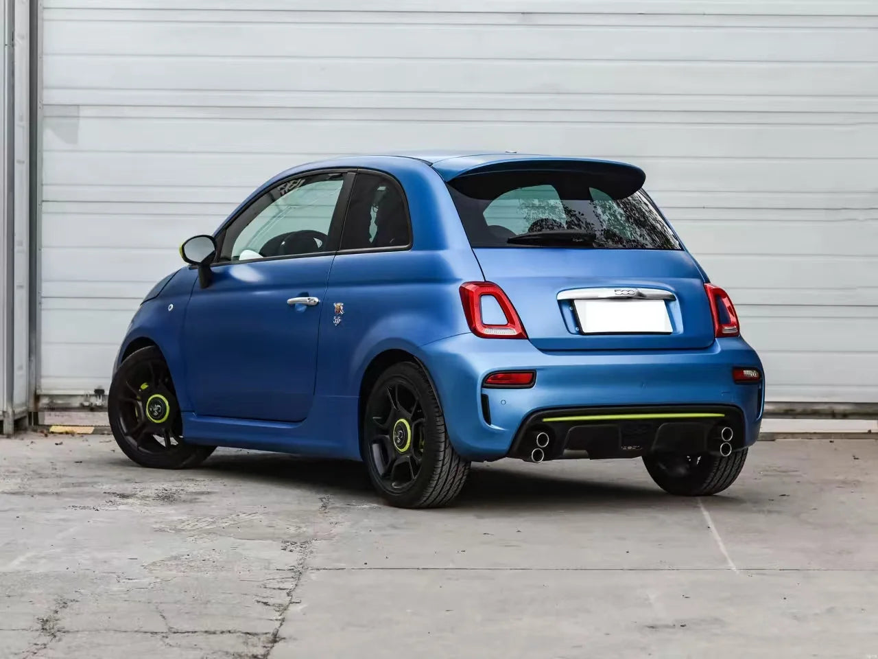 Abarth Style Front and Rear Bumper Body Kit for Fiat 500 (2011–2024) – Complete Conversion Kit with Grille &amp; Diffuser