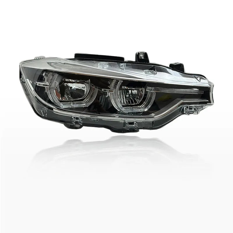 SJC V2 Ikon LED Headlights for BMW 3 Series F30 and F35 (2013–2018) | White &amp; Yellow DRL