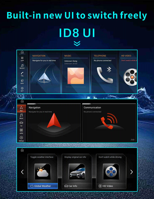 12.3" Android 13 Car Radio for BMW 3 &amp; 4 Series F30/F31/F32/F33 | Wireless CarPlay & Qualcomm 680