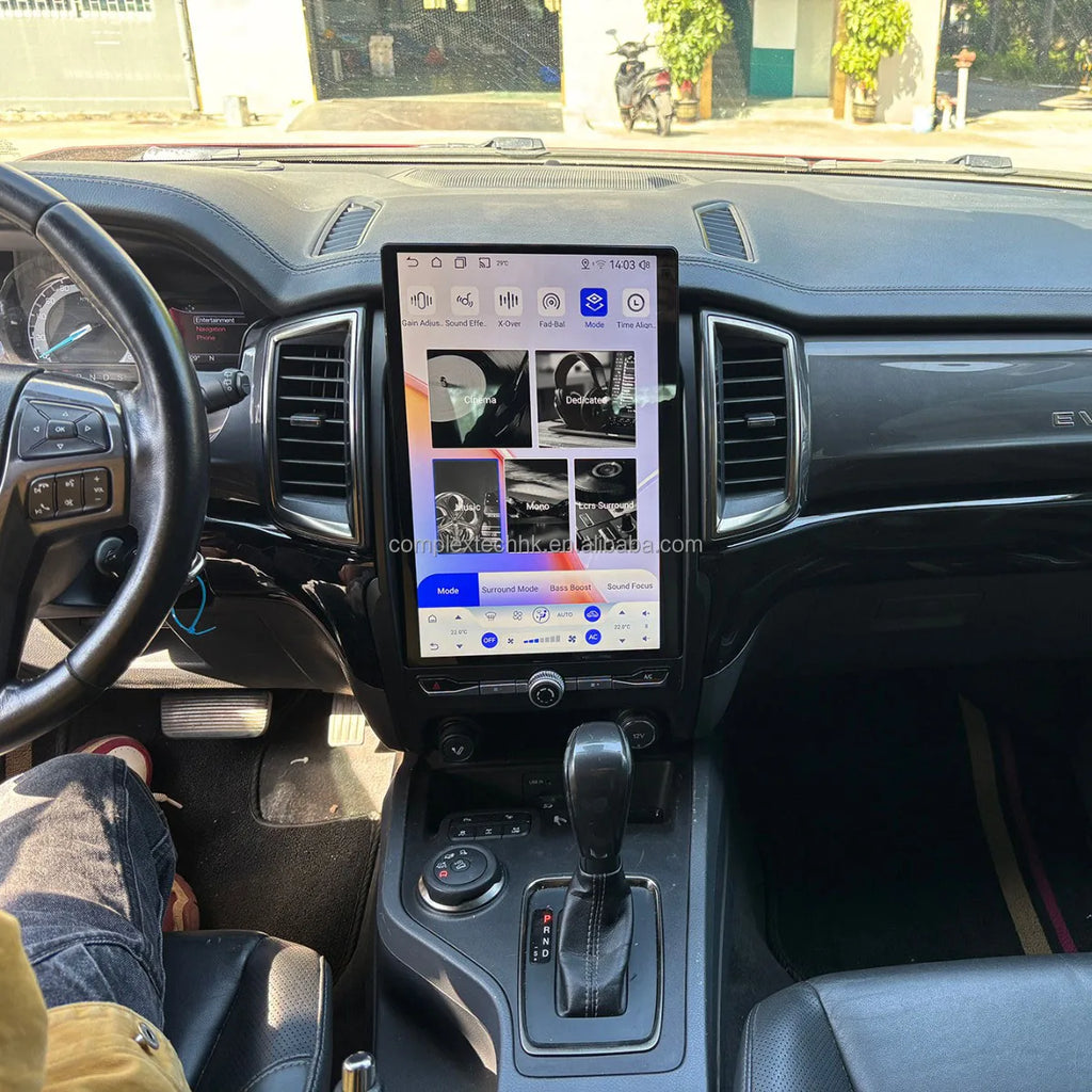 14.5" Android 13 Vertical Screen Stereo for Ford Ranger &amp; Everest 2016-2020 – Wireless CarPlay &amp; GPS Navigation