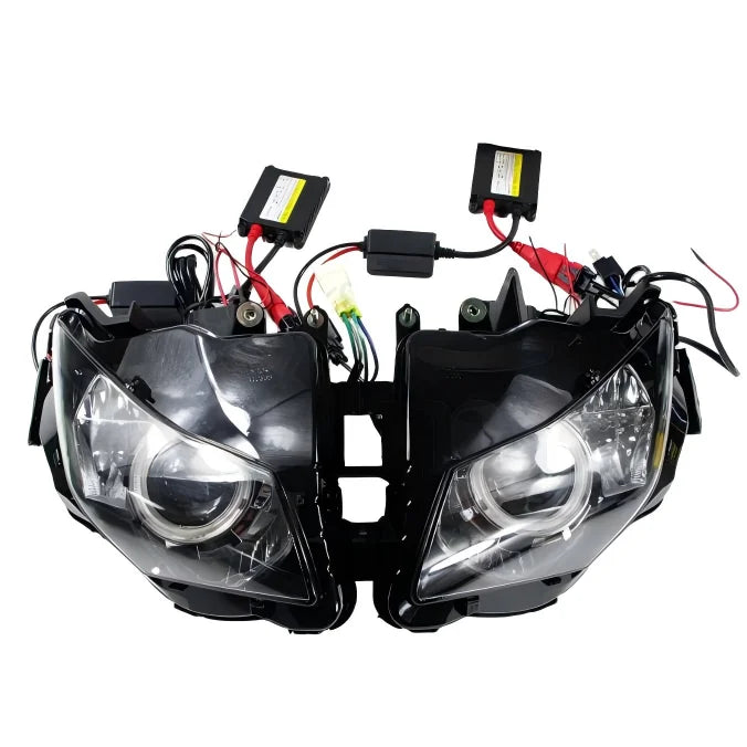 LED Headlight Assembly for Honda CBR1000RR 2012-2016 – Angel Eyes Motorcycle Headlamp Upgrade