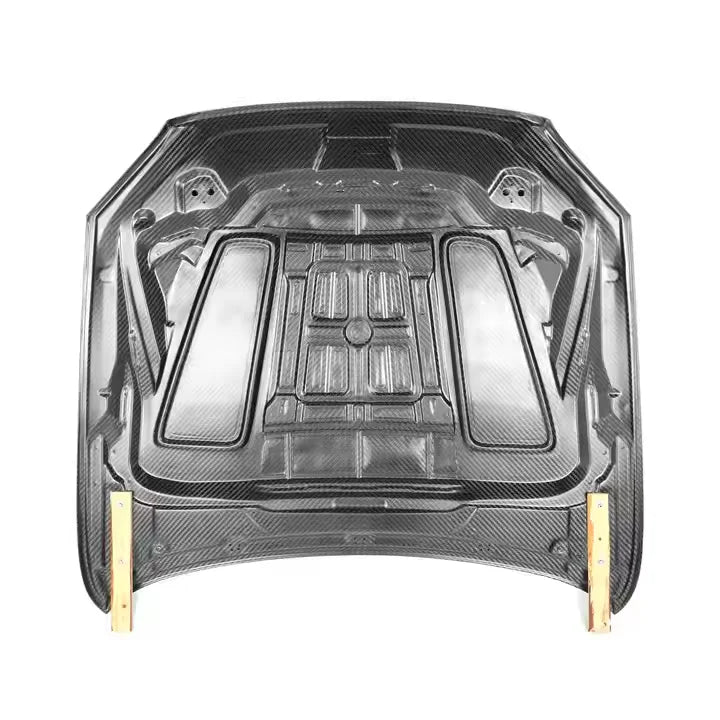 Dual Side Carbon Fiber Hood for BMW 6 Series F06 / F12 / F13 &amp; M6 (2012–2017)