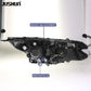 JUSHUN LED-Scheinwerfer für Honda CR-V 2012-2014 – Projektionsscheinwerfer mit Tagfahrlicht