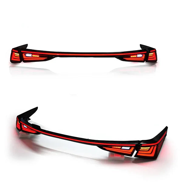 Luces traseras LED para Lexus ES200 / ES300h (2018–2024) – intermitente dinámico, barra de luz de ancho completo