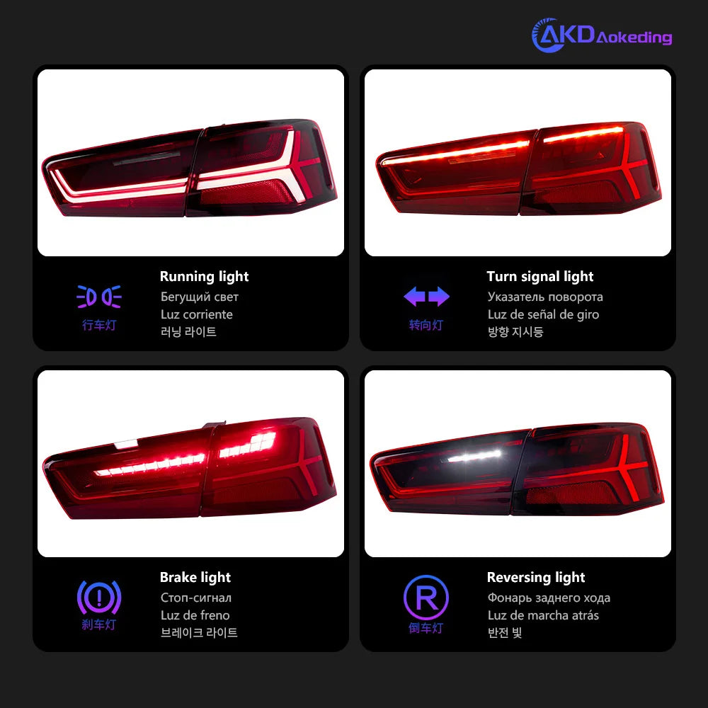 LED Tail Lights for Audi A6 C7 (2012-2015)