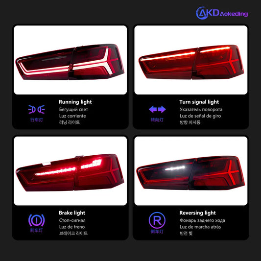 LED Tail Lights for Audi A6 C7 (2012-2015)