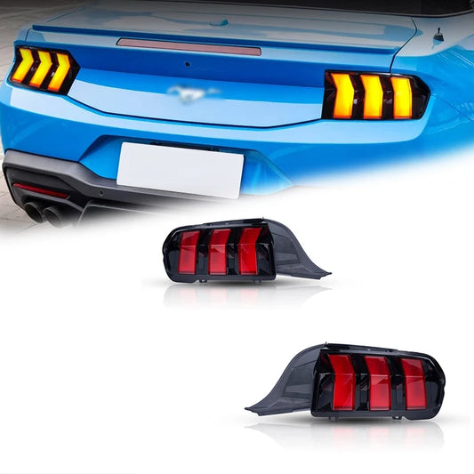 VLAND LED Tail Lights for Ford Mustang 2023-2025 – Dynamic Turn Signals &amp; Modern LED Design