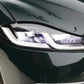 FOR 11-19 Jaguar XJ Models High Quality IP67 Blue Diamond Headlights upgrade new style