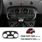 Real Carbon Fiber Center Console AC Control Frame for Fiat 500 &amp; Abarth 595