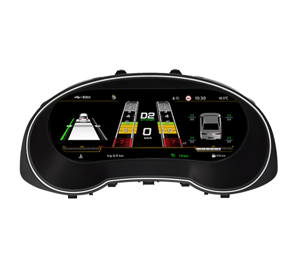 12.3" Digital LCD Instrument Cluster for Audi Q3 (2013–2017) | Plug &amp; Play Virtual Cockpit Upgrade