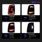 Dodge RAM LED Tail Lights 2009-2018 with Dynamic Turn Signal &amp; Projector Lens