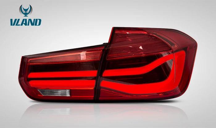 VLAND Full LED Tail Lights for BMW F30 &amp; F35 (2013–2015) | Sequential Turn Signals