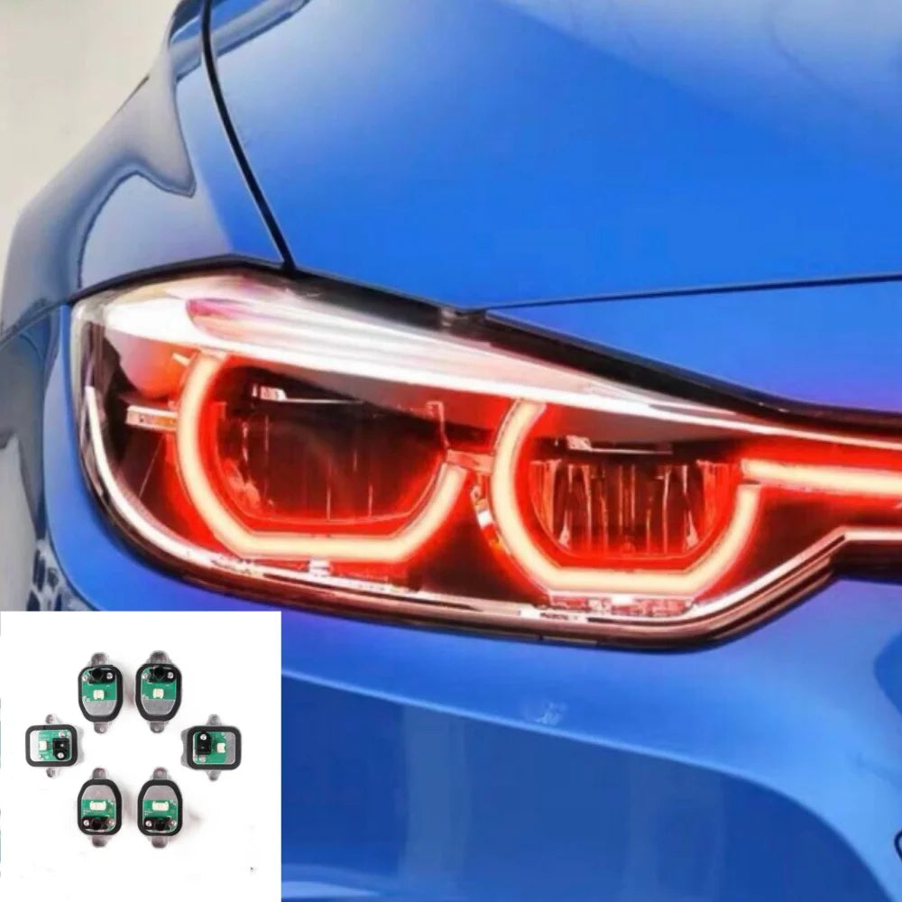 LED Red DRL Module Set for BMW 3 Series F30 &amp; F31 (2016–2018)