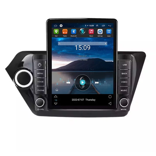 Android 13 Car Stereo for Kia Rio 3 (2011–2016) – Wireless CarPlay & Android Auto | 4GB RAM + 64GB ROM | IPS GPS Navigation