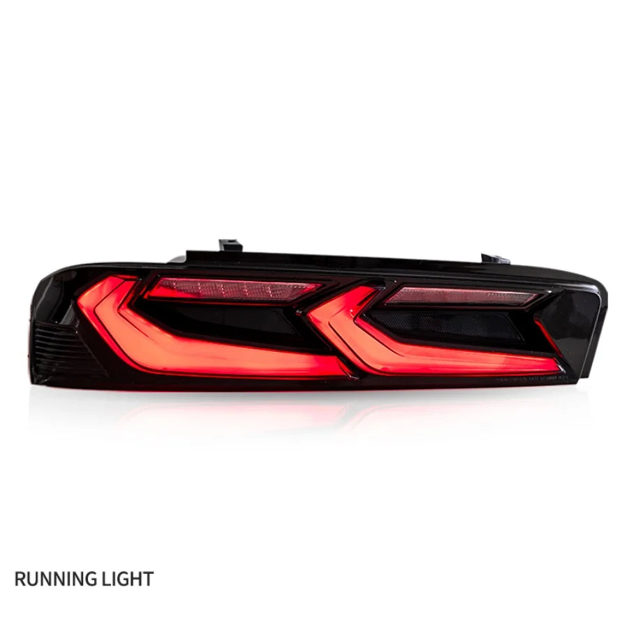 2016-2018 Chevrolet Camaro LED Tail Lights Sequential Rear Lamp New Red