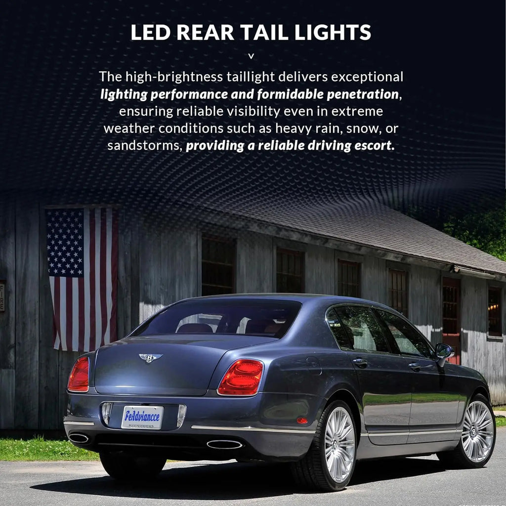 Rear Tail Light Assembly for Bentley Flying Spur (2005–2013) | OEM Replacement Left &amp; Right Lamp
