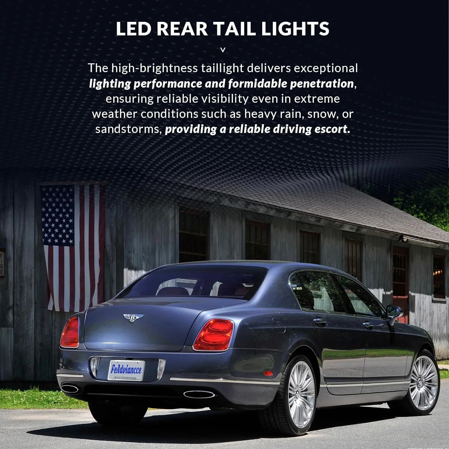 Rear Tail Light Assembly for Bentley Flying Spur (2005–2013) | OEM Replacement Left &amp; Right Lamp