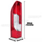 Fiat DUCATO 2014-2018 LED Daytime Running Light Waterproof Car Taillight Assembly Modification Part 1374302080 1380672080