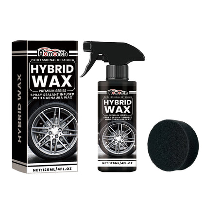 Homonth Automotive Tire Shine Spray Wheel Cleaning and Polishing Coating Liquid Care Agent for Car Polish