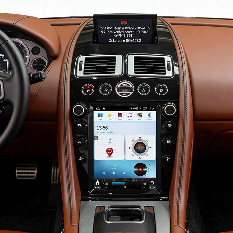 9.7" Android Multimedia Navigation System for Aston Martin Virage (2005-2015)