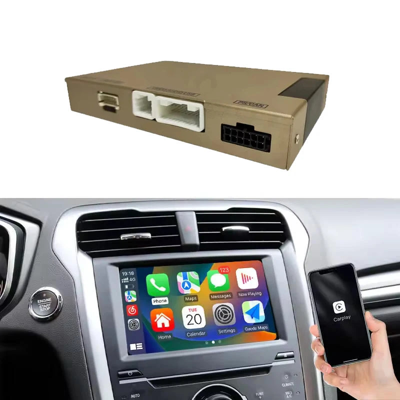 Wireless CarPlay & Android Auto Adapter for Ford Sync 2 – Bluetooth Upgrade Module