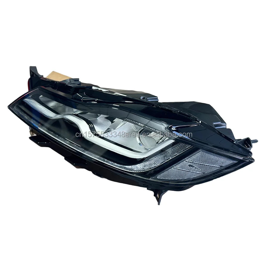 For XF & F-PACE LED Headlights 2016-2020 X260/X761 IP67 Waterproof Plug-and-Play 12V GX63-13W030-LF