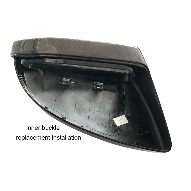 Real Carbon Fiber Mirror Covers for Audi A6 C8 / A7 / A7L / A8L / S6 – Premium Side Mirror Upgrade