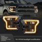 VLAND LED Headlights for Ford F-150 – Start-Up Animation, Dynamic DRL &amp; Sequential Turn Signals