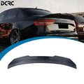 PSM Style Real Carbon Fiber Rear Spoiler for Audi A4 B8.5 (2012–2015)