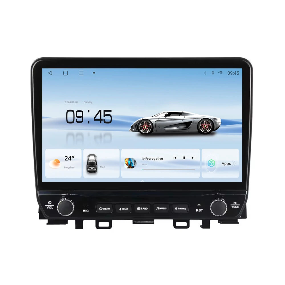 Android Car Radio 2 Din Carplay for KIA RIO 2017-2019 10 INCH DVD Stereo Head Unit Car Navigation Multimedia Android Car Player