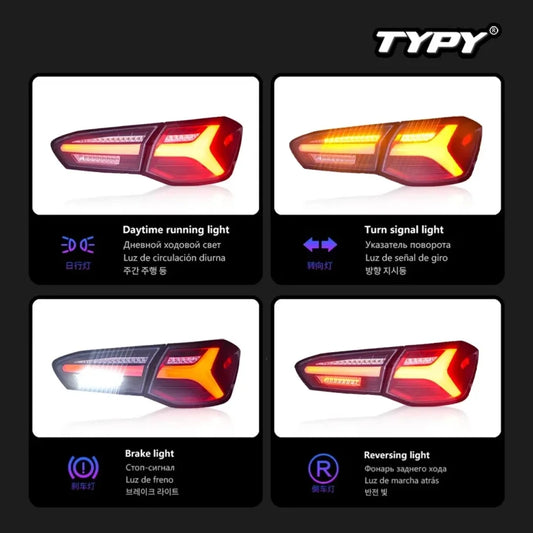 LED Tail Lights for Ford Focus Hatchback 2019-2021 – Premium Rear Lamp Upgrade
