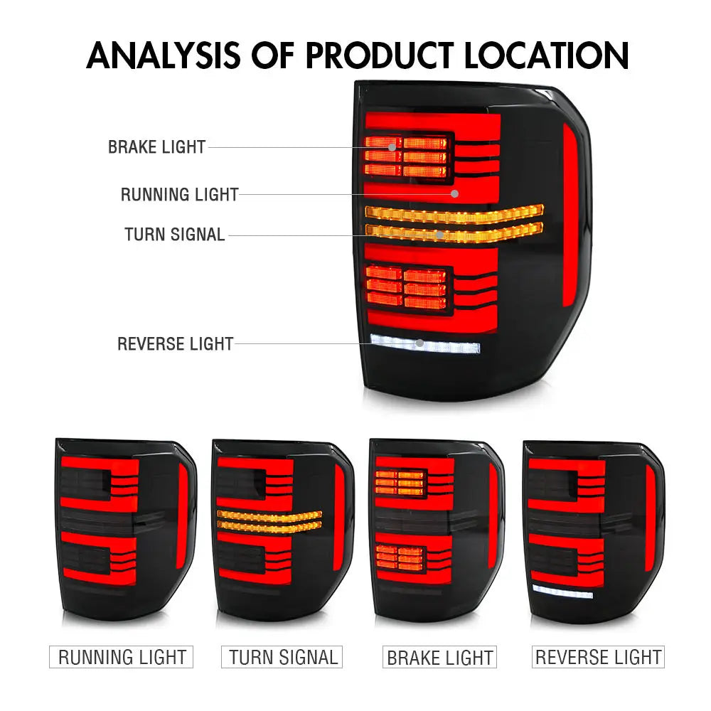 Car Lights for Ford Maverick 2022-2025 Taillight LED Projetor Tail Lamp Daytime Running Light Automotive Accessories