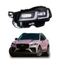 For Upgrade or Replace 2016-2025 for F-Pace 12V New LED Headlights No Bumper Kit Needed