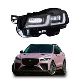 For Upgrade or Replace 2016-2025 for F-Pace 12V New LED Headlights No Bumper Kit Needed