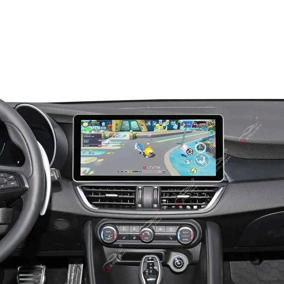 Android 12.3" Multimedia System for Alfa Romeo Giulia &amp; Stelvio (2016–2021) – Wireless CarPlay, Android Auto &amp; GPS Navigation