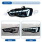 HETOP RS Style Phares Matrix LED pour Audi A5 (2012–2016) – Plug &amp; Play avec DRL &amp; Angel Eye