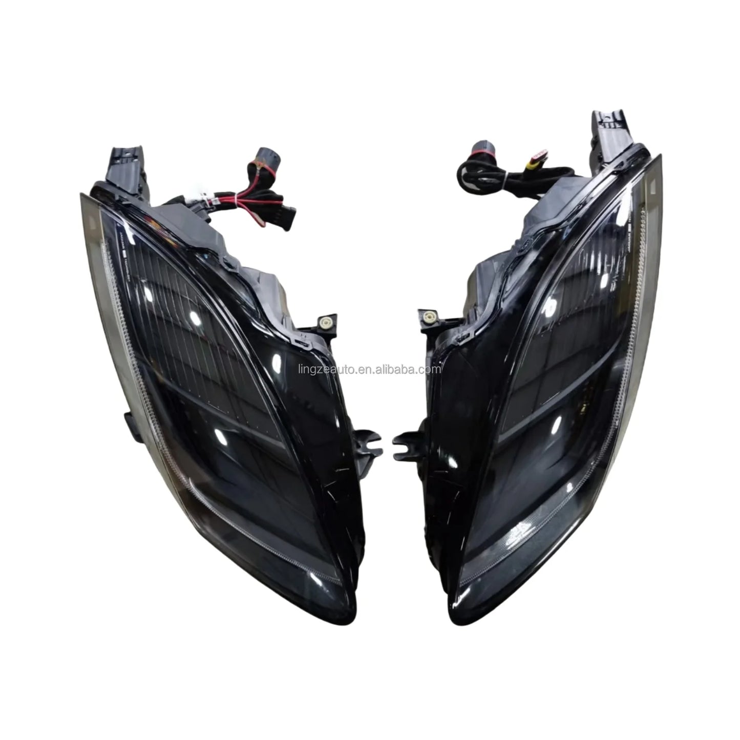 Fit for Jaguar F-type Headlight 2013-2020 Jaguar F-type X152 Xenon Headlamp Upgrade to LED Headlight ECE Version Plug and Play