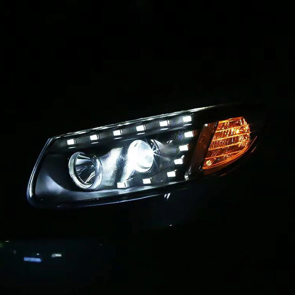Car Front Lamps for Hyundai Santa FE Ix45 2006-2013 LED Auto Headlights Assembly Upgrade High Quality Projector Lens Accessories
