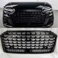 Grille centrale de pare-chocs avant style S8 pour Audi A8 et S8 D5 (2017-2019)