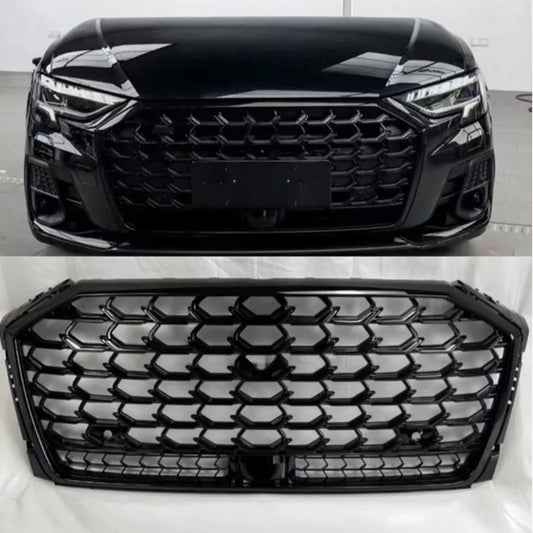 S8 Style Front Bumper Center Grille for Audi A8 &amp; S8 D5 (2017-2019)