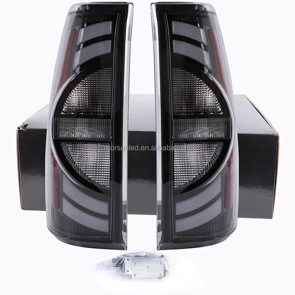 MorSun LED Tail Lights for Chevy Silverado & GMC Sierra 1999-2006 – Running, Brake, Reverse & Turn Signal Lights