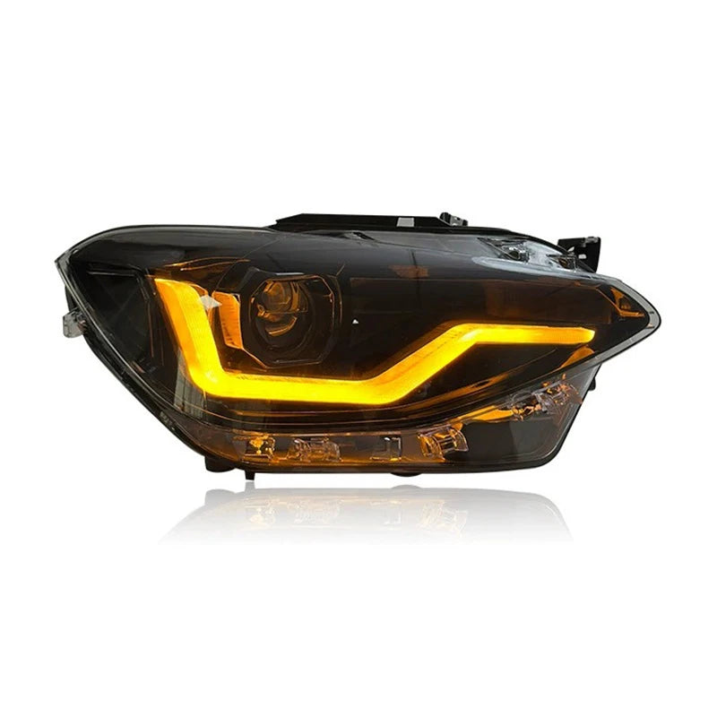Laser Headlight for BMW Old 1 Series F20 DRL Yellow White Switch Front Light 12V Headlamp Assembly Upgrade LED