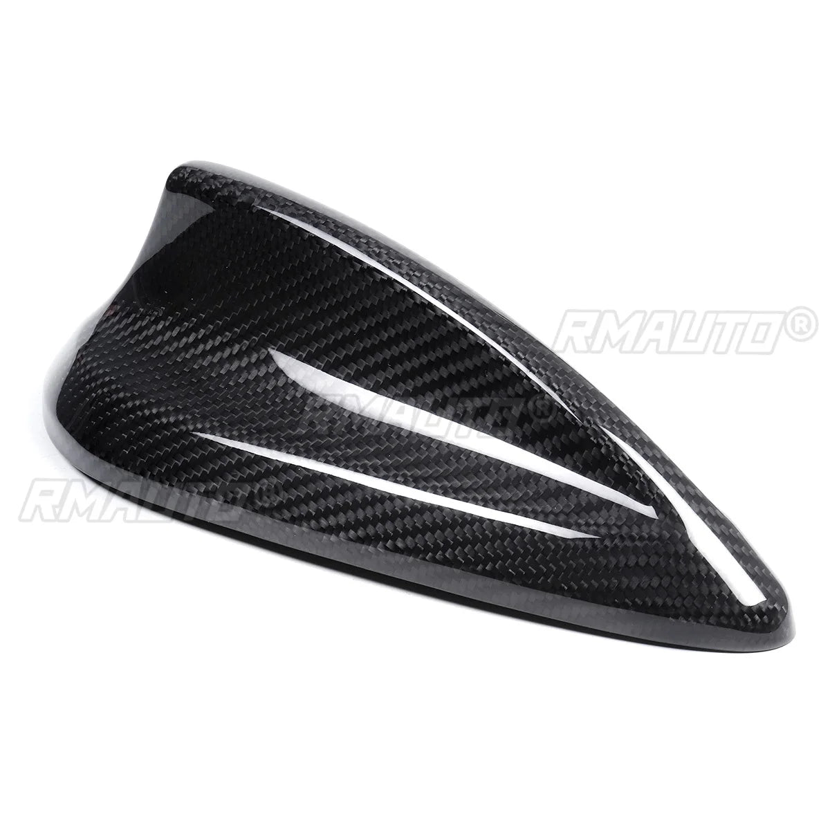 Real Carbon Fiber Shark Fin Antenna Cover for BMW F Series Models (2011–2016)