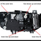 LED Headlight Assembly for BMW 3 Series F30, F31 & F35 (2012–2019) | Plug & Play Upgrade