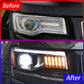 For Jeep Grand Cherokee 2014-2021 Car Front Lamps Dynamic 3 Projector LED Auto Headlights Assembly New 6500k Color Auto Accessor