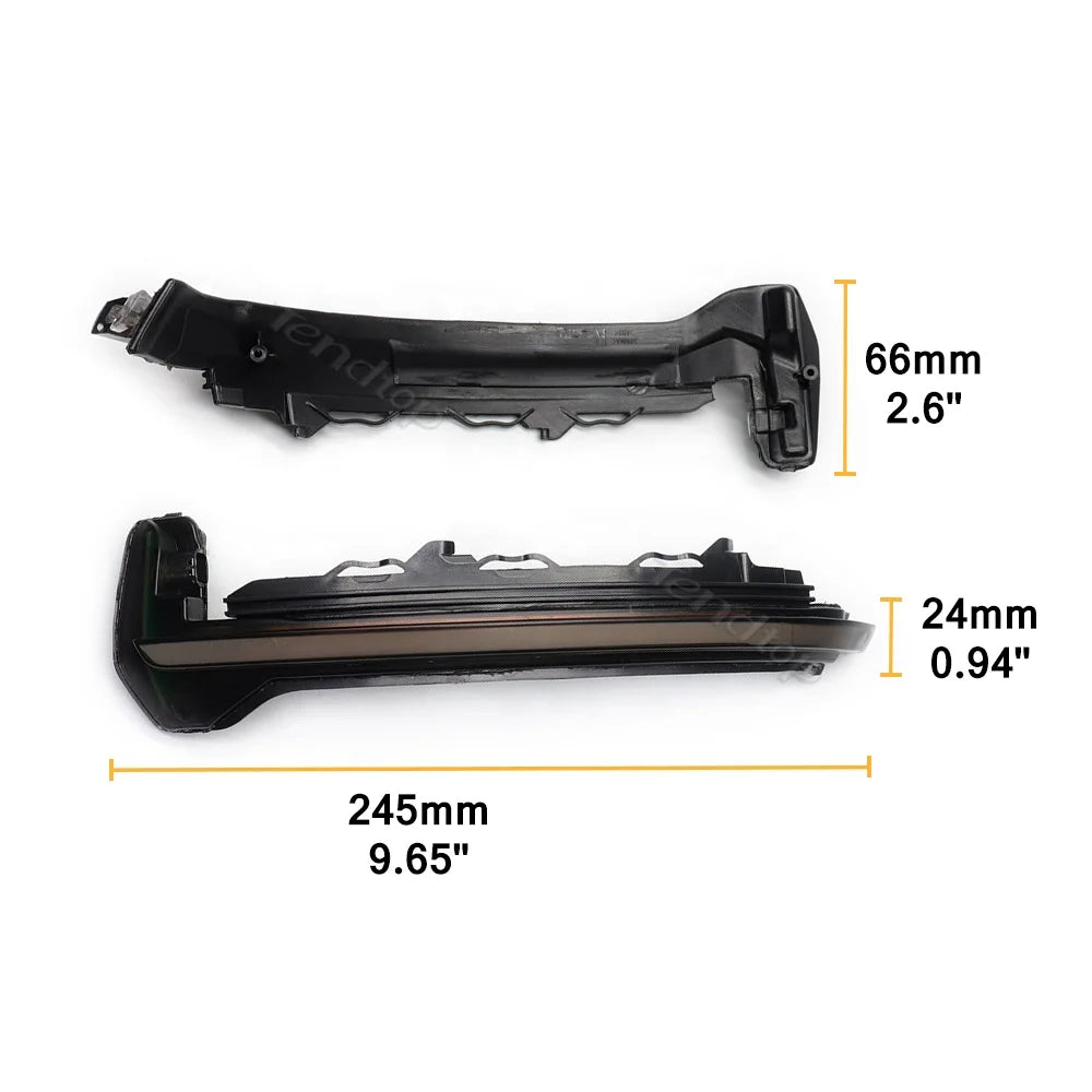 Dynamic LED Mirror Turn Signal Lights for Audi TT / TTS / TTRS MK3 &amp; R8 (2015–2020)