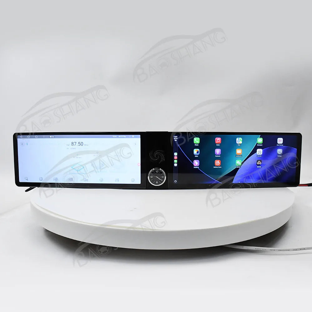 Dual 12.3" Android 13 Car Stereo for Ford Focus 2019-2022 – Wireless CarPlay, Android Auto &amp; GPS Navigation