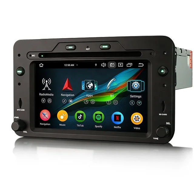 Erisin ES6720RN 6.2" Android 14 Car Stereo for Alfa Romeo Spider – Wireless CarPlay, Android Auto, GPS &amp; 4G Multimedia System
