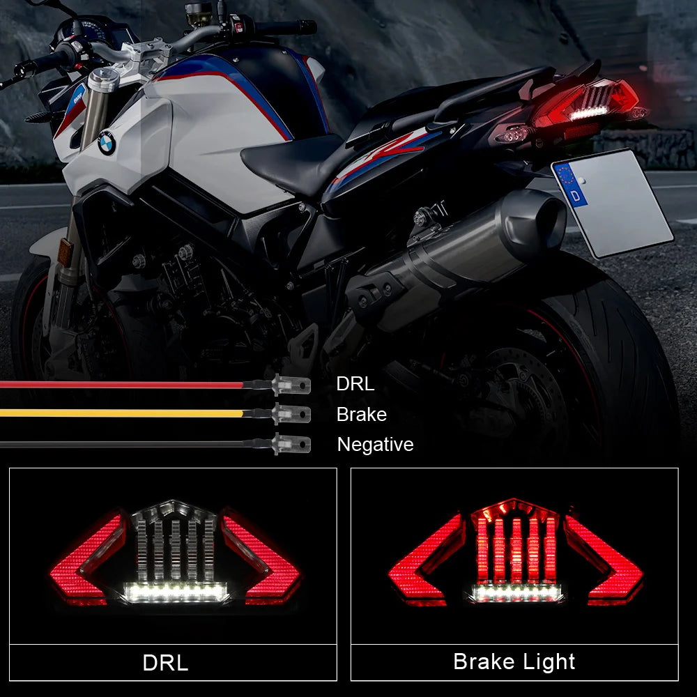 LED Motorcycle Tail Light for BMW F650GS, F800 &amp; R1200GS Adventure