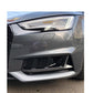 Grille de phare antibrouillard avant de style S4 avec ACC pour Audi A4L (2017-2019)